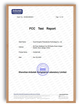 FCC Test Report